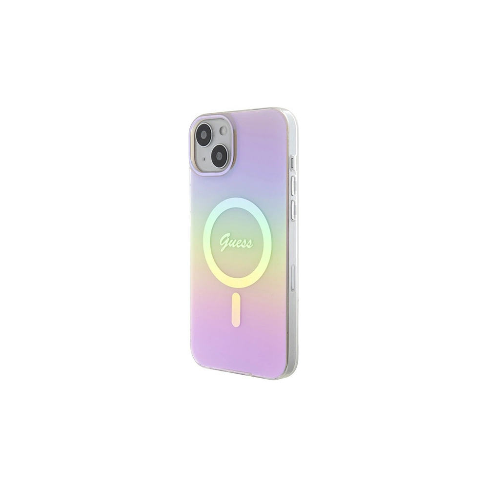 Hurtownia GSM - Etui Guess GUHMP15MHITSP Apple iPhone 15 Plus / 14 Plus hardcase IML Iridescent MagSafe růžový/pink - GUE2881 - {ean13} - Hurt