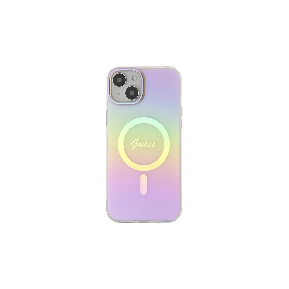 Hurtownia GSM - Etui Guess GUHMP15MHITSP Apple iPhone 15 Plus / 14 Plus hardcase IML Iridescent MagSafe růžový/pink - GUE2881 - {ean13} - Hurt