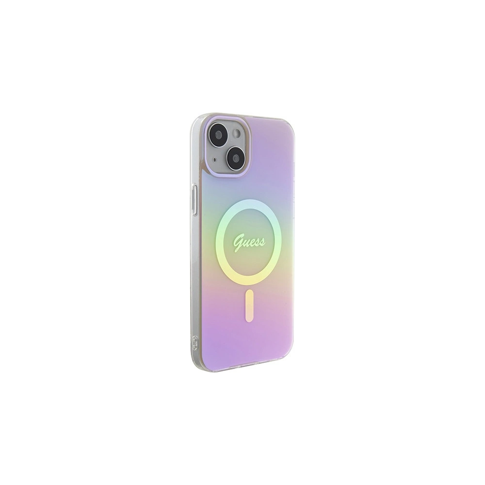 Hurtownia GSM - Etui Guess GUHMP15MHITSP Apple iPhone 15 Plus / 14 Plus hardcase IML Iridescent MagSafe růžový/pink - GUE2881 - {ean13} - Hurt