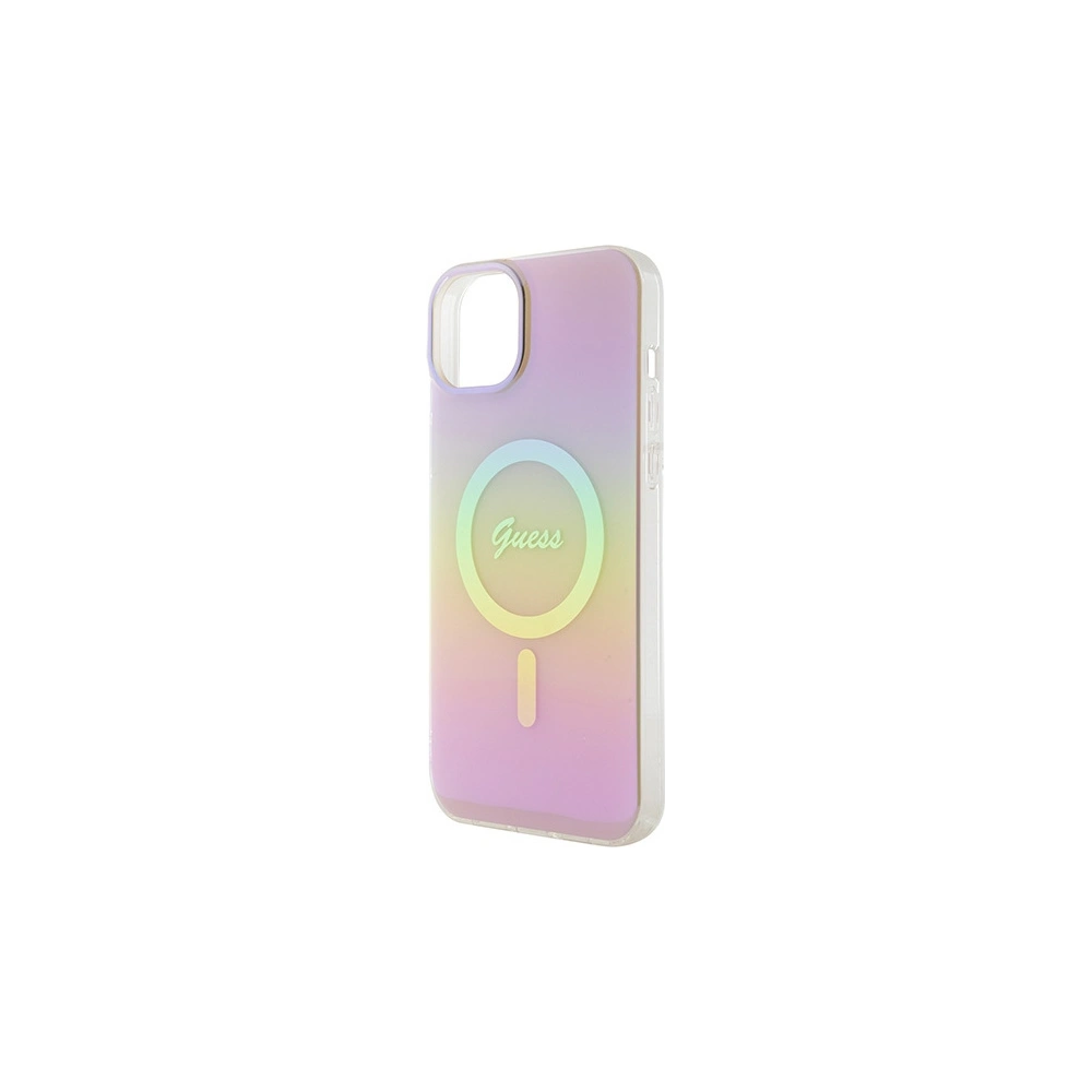 Hurtownia GSM - Etui Guess GUHMP15MHITSP Apple iPhone 15 Plus / 14 Plus hardcase IML Iridescent MagSafe růžový/pink - GUE2881 - {ean13} - Hurt