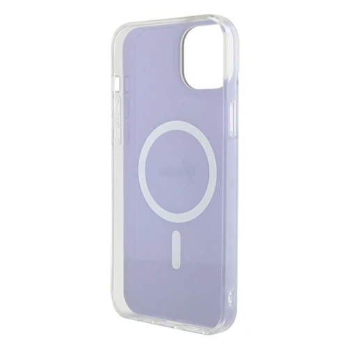 Etui Guess GUHMP15MHITSU Apple iPhone 15 Plus / 14 Plus hardcase IML Iridescent MagSafe fioletowy/purple