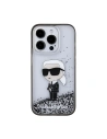 Hurtownia GSM - Etui Karl Lagerfeld KLHCP15LLKKNSK Apple iPhone 15 Pro hardcase Liquid Glitter Ikonik transparentní - KLD1697 - {ean13} - Hurt
