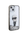 Hurtownia GSM - Etui Karl Lagerfeld KLHCP15SLKKNSK Apple iPhone 15 hardcase Liquid Glitter Ikonik transparentní - KLD1699 - {ean13} - Hurt