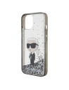 Hurtownia GSM - Etui Karl Lagerfeld KLHCP15SLKKNSK Apple iPhone 15 hardcase Liquid Glitter Ikonik transparentní - KLD1699 - {ean13} - Hurt
