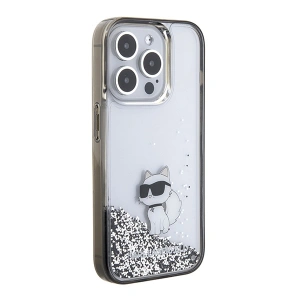 Hurtownia GSM - Etui Karl Lagerfeld KLHCP15XLKCNSK Apple iPhone 15 Pro Max hardcase Liquid Glitter Choupette průhledné - KLD1700 - {ean13} - Hurt