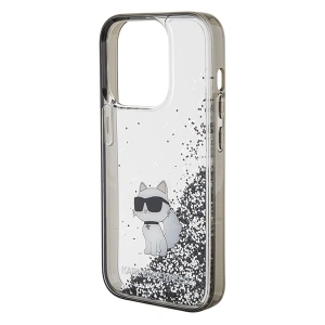Hurtownia GSM - Etui Karl Lagerfeld KLHCP15XLKCNSK Apple iPhone 15 Pro Max kemény tok Liquid Glitter Choupette áttetsző - KLD1700 - {ean13} - Hurt