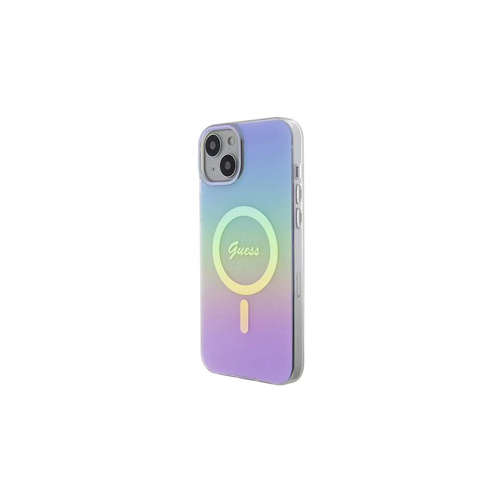 Hurtownia GSM - Etui Guess GUHMP15SHITSU Apple iPhone 15 hardcase IML Iridescent MagSafe violet/purple - GUE2887 - {ean13} - Hurt