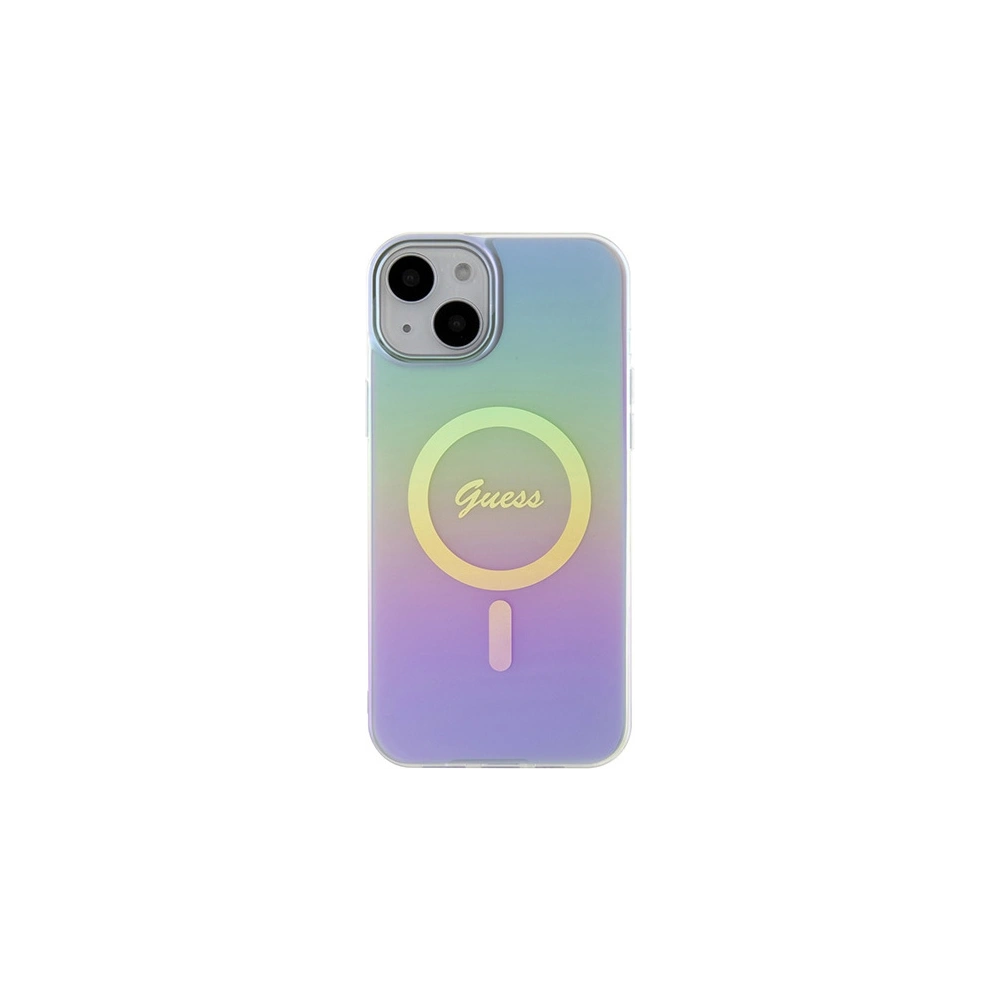 Hurtownia GSM - Etui Guess GUHMP15SHITSU Apple iPhone 15 hardcase IML Iridescent MagSafe violet/purple - GUE2887 - {ean13} - Hurt