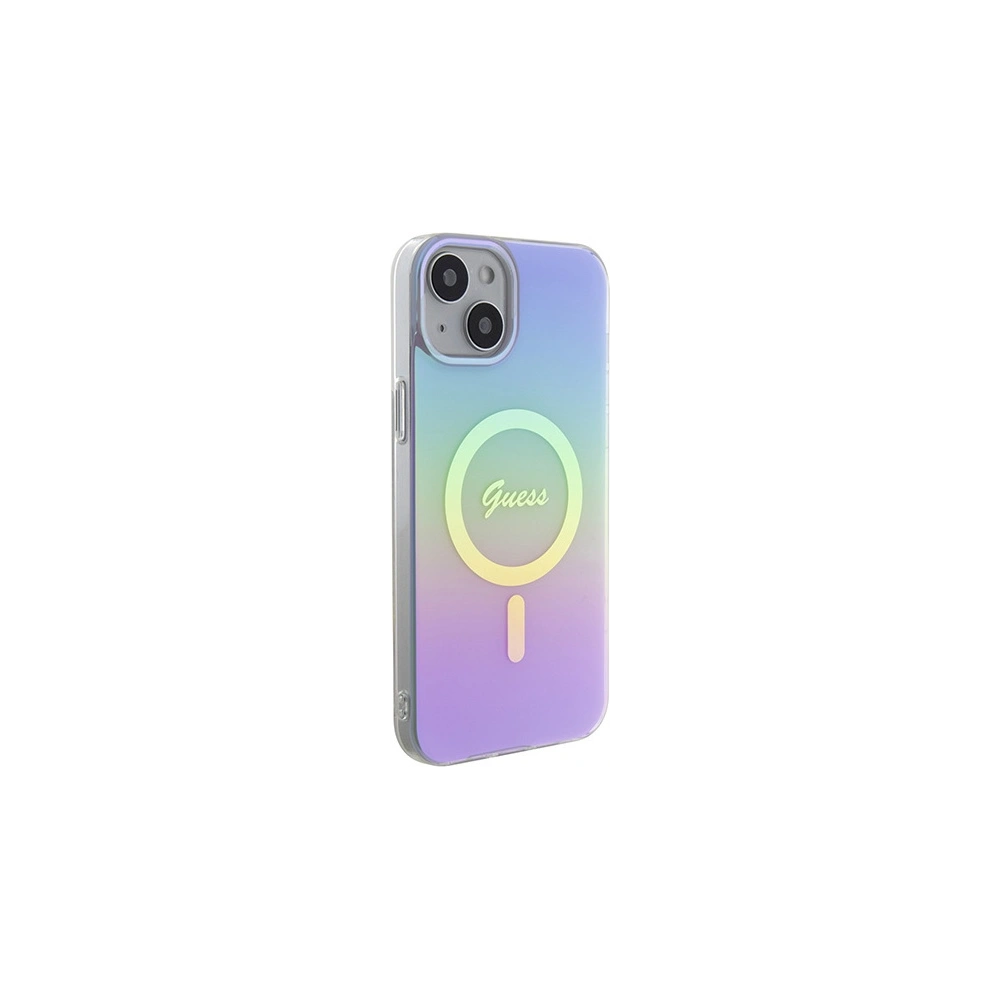 Hurtownia GSM - Etui Guess GUHMP15SHITSU Apple iPhone 15 hardcase IML Iridescent MagSafe violet/purple - GUE2887 - {ean13} - Hurt