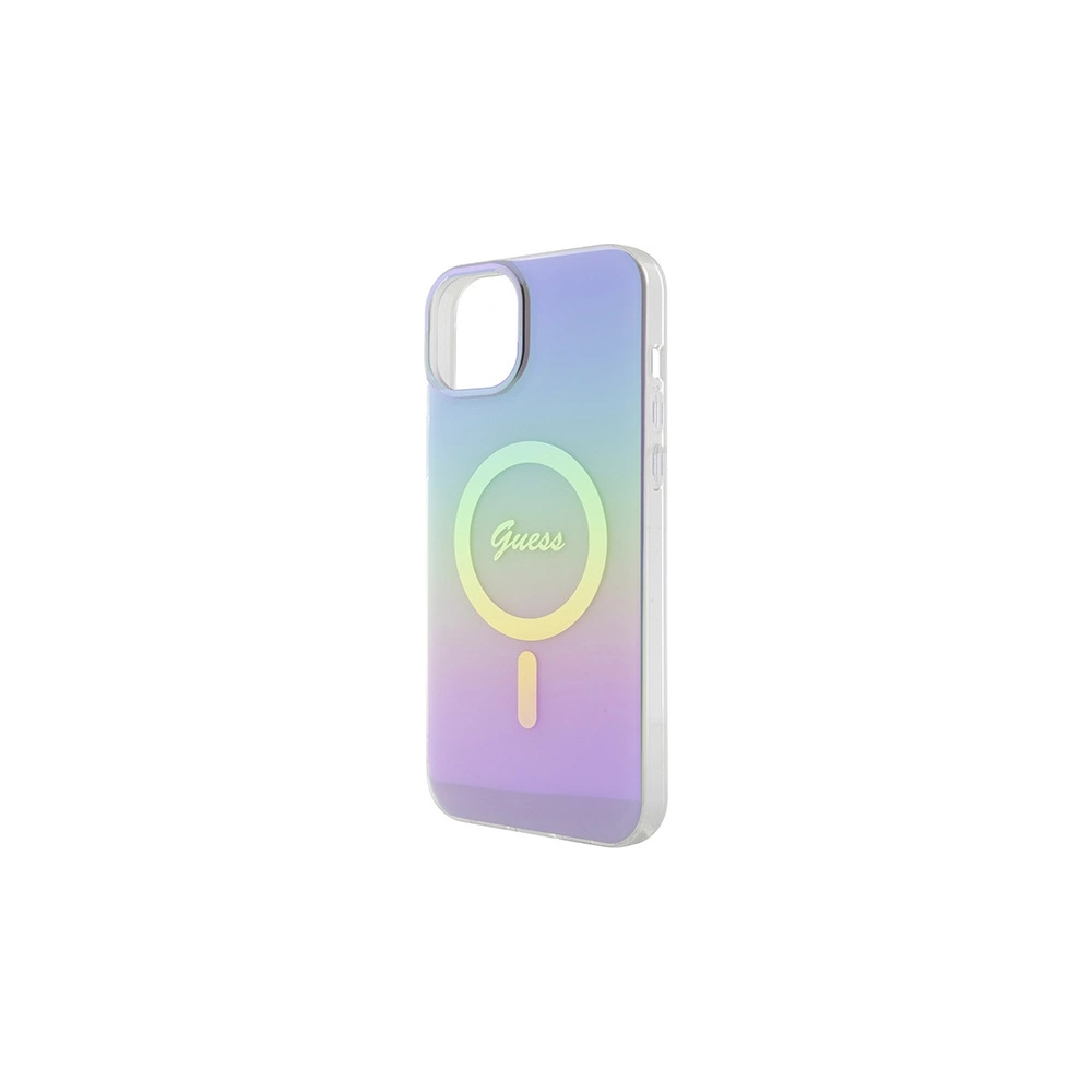 Hurtownia GSM - Etui Guess GUHMP15SHITSU Apple iPhone 15 hardcase IML Iridescent MagSafe violet/purple - GUE2887 - {ean13} - Hurt