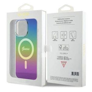 Hurtownia GSM - Etui Guess GUHMP15XHITSK Apple iPhone 15 Pro Max hardcase IML Iridescent MagSafe multicolor/rainbow - GUE2888 - {ean13} - Hurt