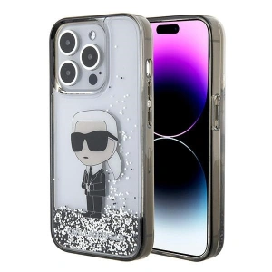 Hurtownia GSM - Etui Karl Lagerfeld KLHCP15XLKKNSK Apple iPhone 15 Pro Max hardcase Liquid Glitter Ikonik průhledné - KLD1701 - {ean13} - Hurt
