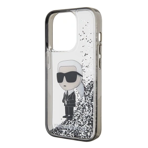 Hurtownia GSM - Etui Karl Lagerfeld KLHCP15XLKKNSK Apple iPhone 15 Pro Max hardcase Liquid Glitter Ikonik átlátszó - KLD1701 - {ean13} - Hurt