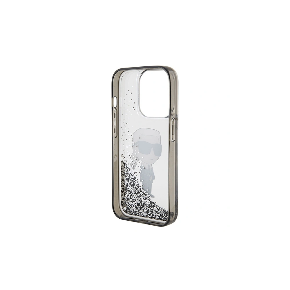 Hurtownia GSM - Etui Karl Lagerfeld KLHCP15XLKKNSK Apple iPhone 15 Pro Max hardcase Liquid Glitter Ikonik průhledné - KLD1701 - {ean13} - Hurt