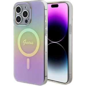 Hurtownia GSM - Etui Guess GUHMP15XHITSP Apple iPhone 15 Pro Max hardcase IML Iridescent MagSafe różowy/pink - GUE2889 - {ean13} - Hurt