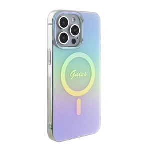 Hurtownia GSM - Etui Guess GUHMP15XHITSQ Apple iPhone 15 Pro Max hardcase IML Iridescent MagSafe tyrkysový/turquoise - GUE2890 - {ean13} - Hurt