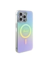 Wholesale Guess GUHMP15XHITSQ Apple iPhone 15 Pro Max hardcase IML Iridescent MagSafe turquoise - GUE2890 - {ean13} - Hurt