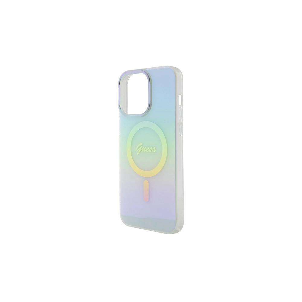 Hurtownia GSM - Etui Guess GUHMP15XHITSQ Apple iPhone 15 Pro Max hardcase IML Iridescent MagSafe turcoaz/turquoise - GUE2890 - {ean13} - Hurt