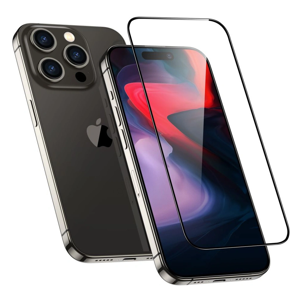 Hurtownia GSM - Edzett üveg ESR Armorite Apple iPhone 15 Pro Fekete - ESR735 - {ean13} - Hurt