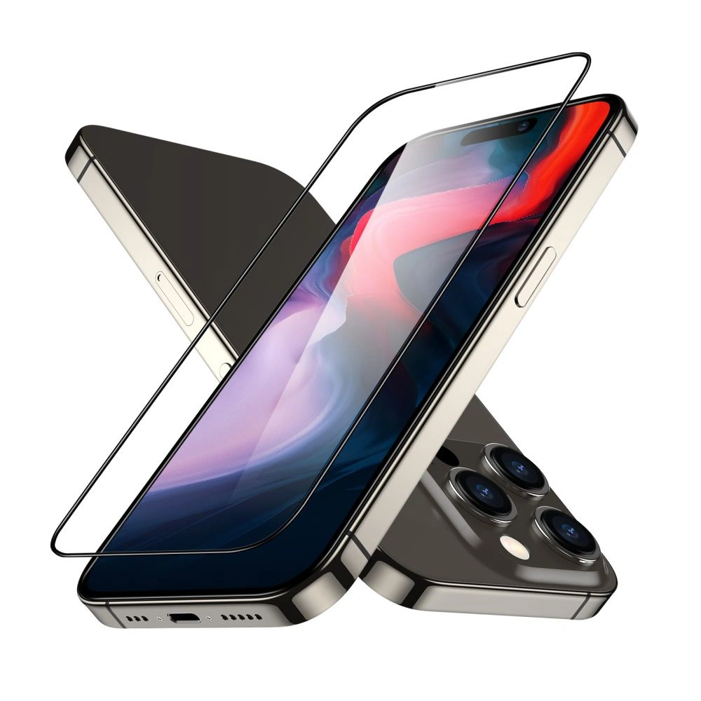 Hurtownia GSM - Sticlă temperată ESR Armorite Apple iPhone 15 Pro Max Negru - ESR736 - {ean13} - Hurt