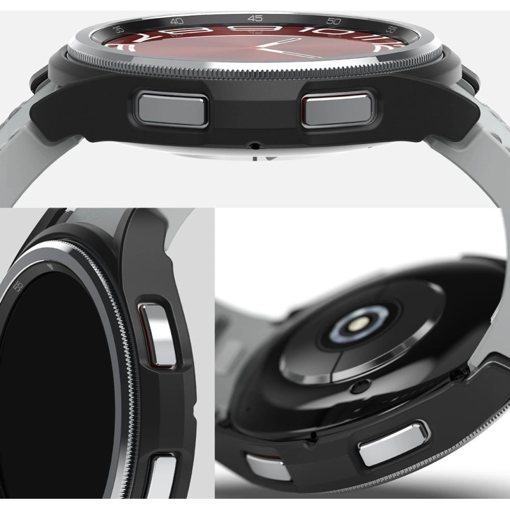 Hurtownia GSM - Etui Ringke Slim Samsung Galaxy Watch 6 Classic 43mm Clear & Black [2 PACK] - RGK1832 - {ean13} - Hurt