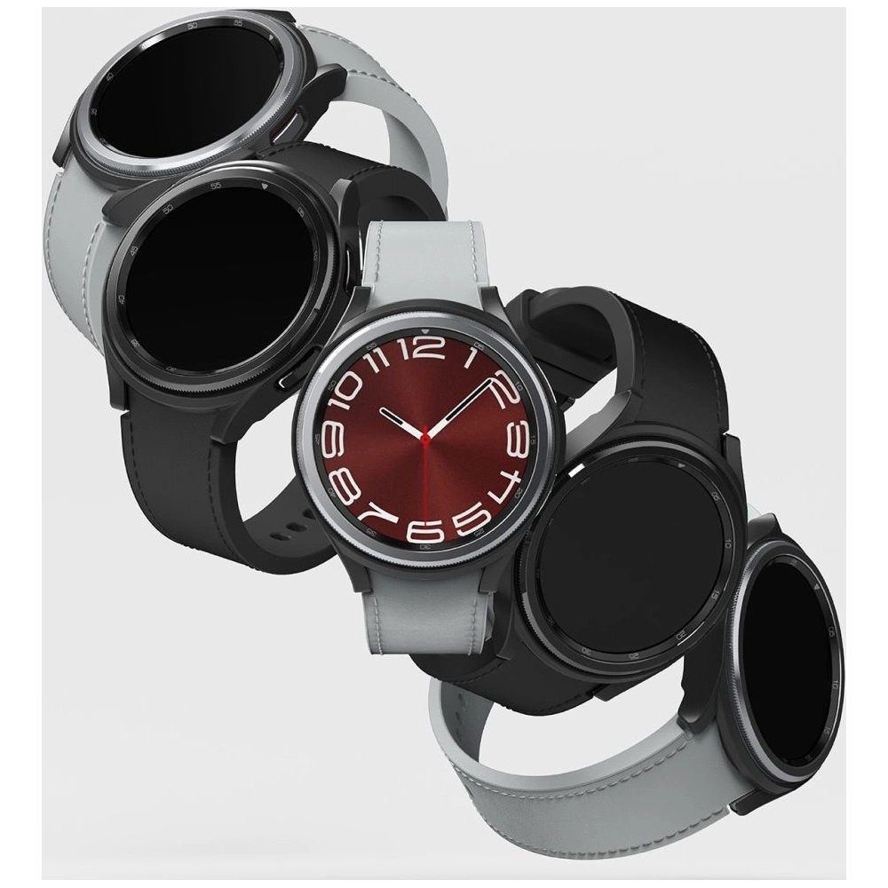 Hurtownia GSM - Etui Ringke Slim Samsung Galaxy Watch 6 Classic 43mm Clear & Black [2 PACK] - RGK1832 - {ean13} - Hurt