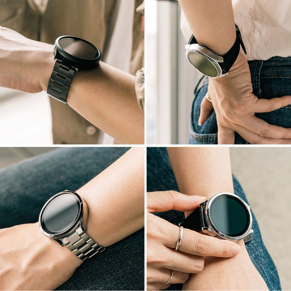 Hurtownia GSM - Etui Ringke Slim Samsung Galaxy Watch 6 Classic 43mm Clear & Black [2 PACK] - RGK1832 - {ean13} - Hurt