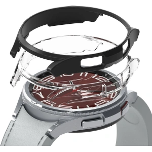 Etui Ringke Slim Samsung Galaxy Watch 6 Classic 47mm Clear & Black [2 PACK]
