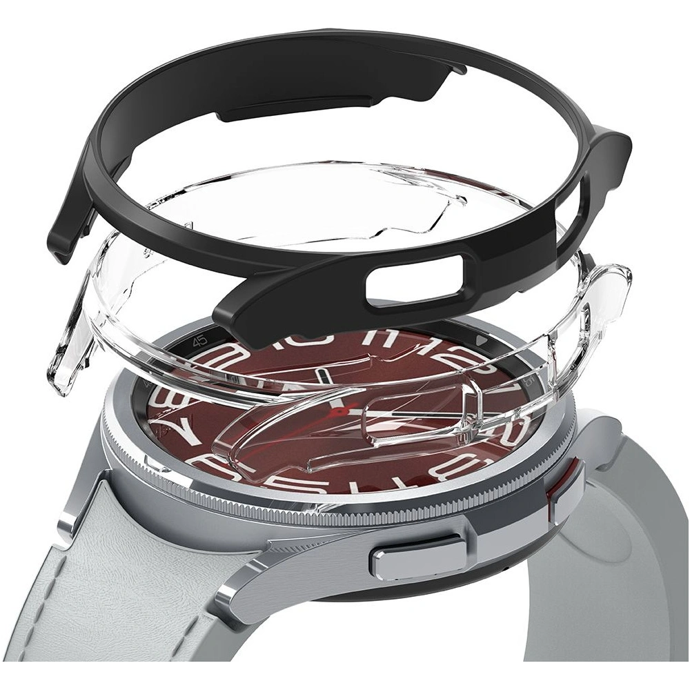 Wholesale Ringke Slim Samsung Galaxy Watch 6 Classic 47mm Clear & Black [2 PACK] - RGK1833 - {ean13} - Hurt