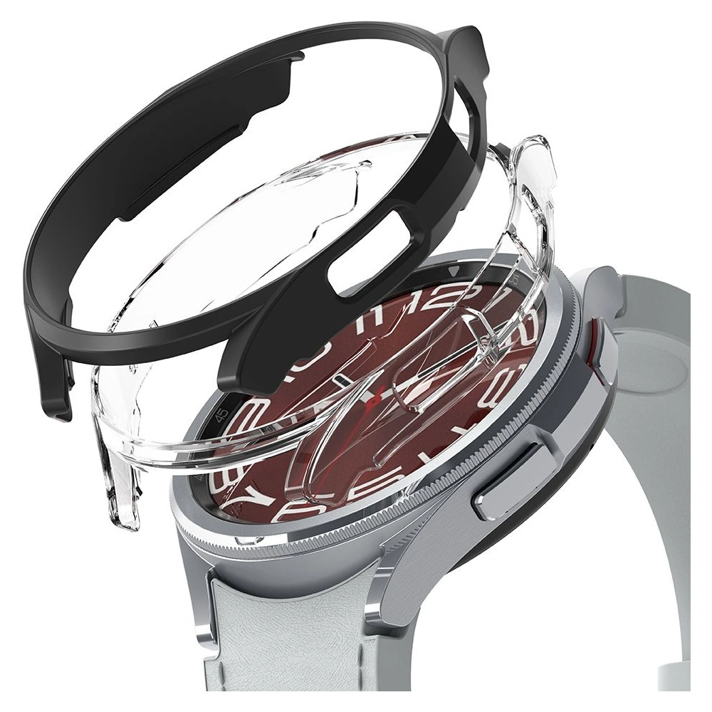 Wholesale Ringke Slim Samsung Galaxy Watch 6 Classic 47mm Clear & Black [2 PACK] - RGK1833 - {ean13} - Hurt