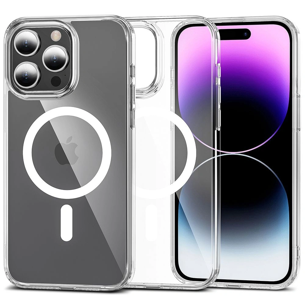 Hurtownia GSM - Etui Tech-Protect Flexair Hybrid MagSafe Apple iPhone 15 Pro Max Clear - THP2291 - {ean13} - Hurt