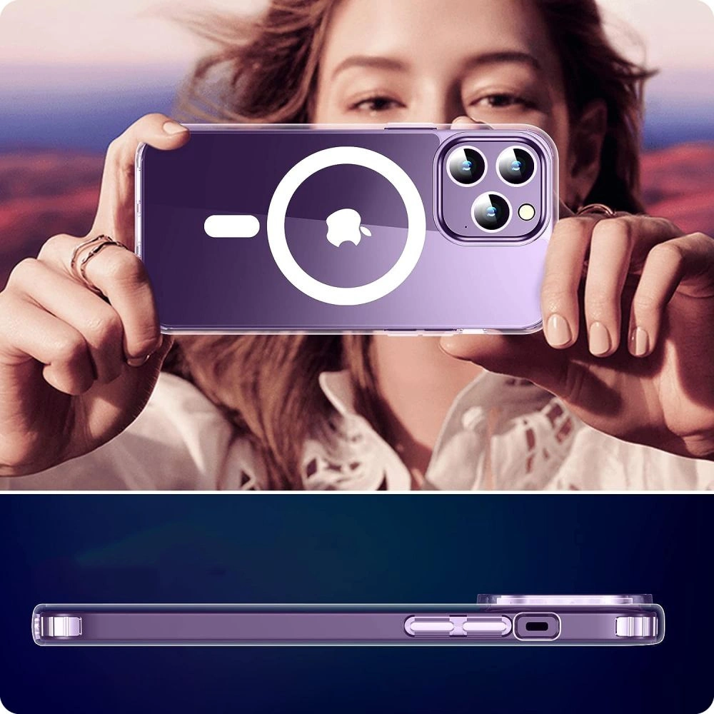 Wholesale Tech-Protect Flexair Hybrid MagSafe Apple iPhone 15 Pro Max Clear - THP2291 - {ean13} - Hurt