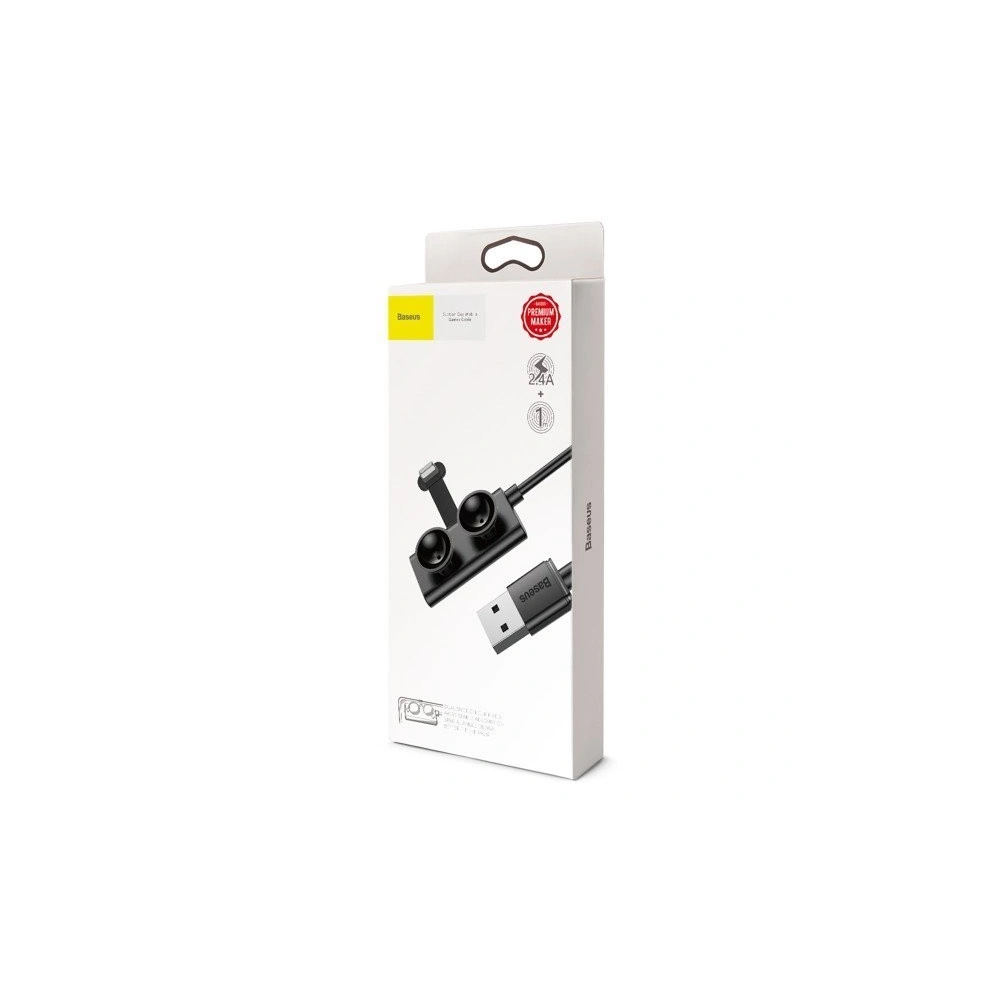 Hurtownia GSM - Kabel lightning gamingowy Baseus Suction Cup 3m 1.5A - BSU332 - {ean13} - Hurt