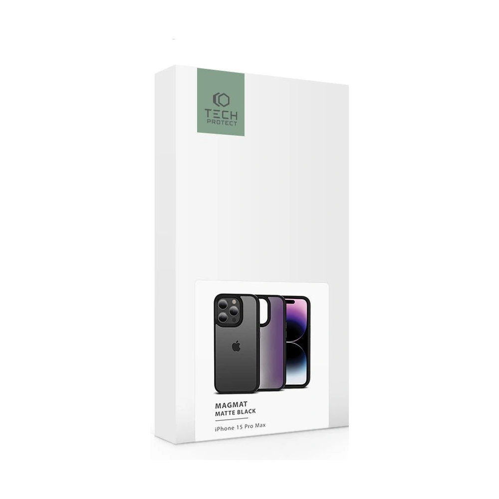 Wholesale Tech-Protect MagMat Apple iPhone 15 Pro Max Matte Black - THP2300 - {ean13} - Hurt
