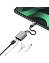 Hurtownia GSM - Adaptorul Satechi de la USB-C la Audio / USB-C din aluminiu pentru dispozitive audio USB-C PD 3.0 jack 3.5mm - STH90 - {ean13} - Hurt