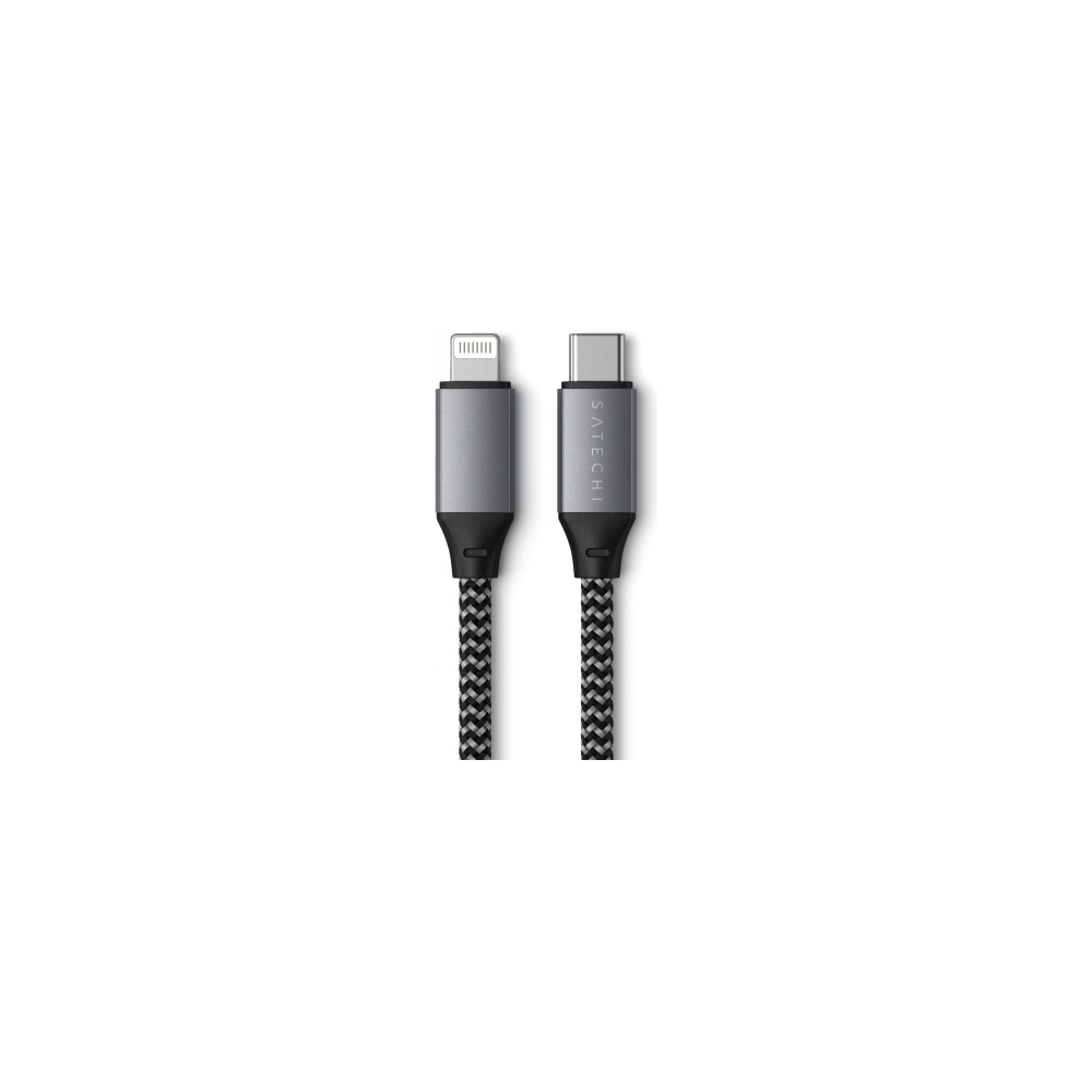 Hurtownia GSM - Kabel Satechi USB-C / lightning 25cm vesmírně šedý - STH91 - {ean13} - Hurt