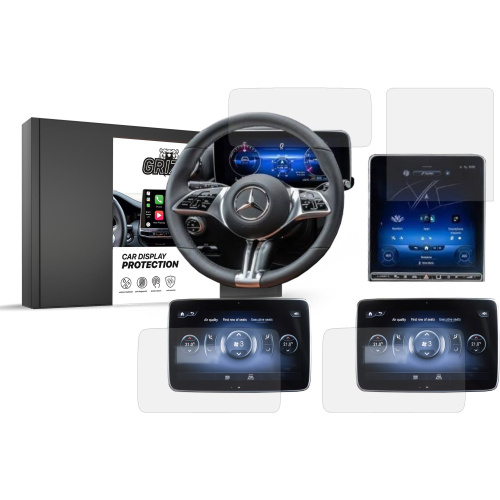 GrizzGlass Distributor - 5904063585250 - GRZ6696 - Matte GrizzGlass CarDisplay Protection Mercedes S Class W223 2020 - B2B homescreen