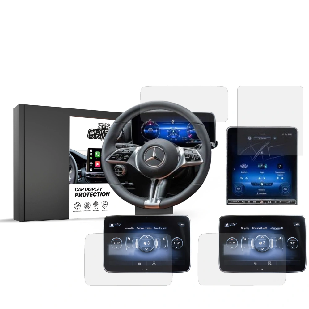 Hurtownia GSM - Mattfolie GrizzGlass CarDisplay Schutz für Mercedes S-Klasse W223 2020 - GRZ6696 - {ean13} - Hurt