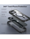 Hurtownia GSM - Etui ESR Armor Tough Kickstand HaloLock MagSafe Apple iPhone 15 Clear/negru - ESR737 - {ean13} - Hurt