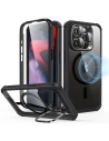Etui ESR Armor Tough Kickstand HaloLock MagSafe Apple iPhone 15 Pro Clear/negru
