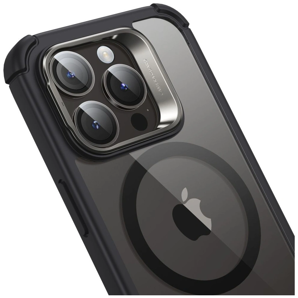 Hurtownia GSM - Etui ESR Armor Tough Kickstand HaloLock MagSafe Apple iPhone 15 Pro Átlátszó/fekete - ESR739 - {ean13} - Hurt
