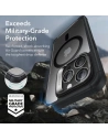 Hurtownia GSM - Etui ESR Armor Tough Kickstand HaloLock MagSafe Apple iPhone 15 Pro Átlátszó/fekete - ESR739 - {ean13} - Hurt