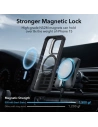 Hurtownia GSM - Etui ESR Armor Tough Kickstand HaloLock MagSafe Apple iPhone 15 Pro Átlátszó/fekete - ESR739 - {ean13} - Hurt
