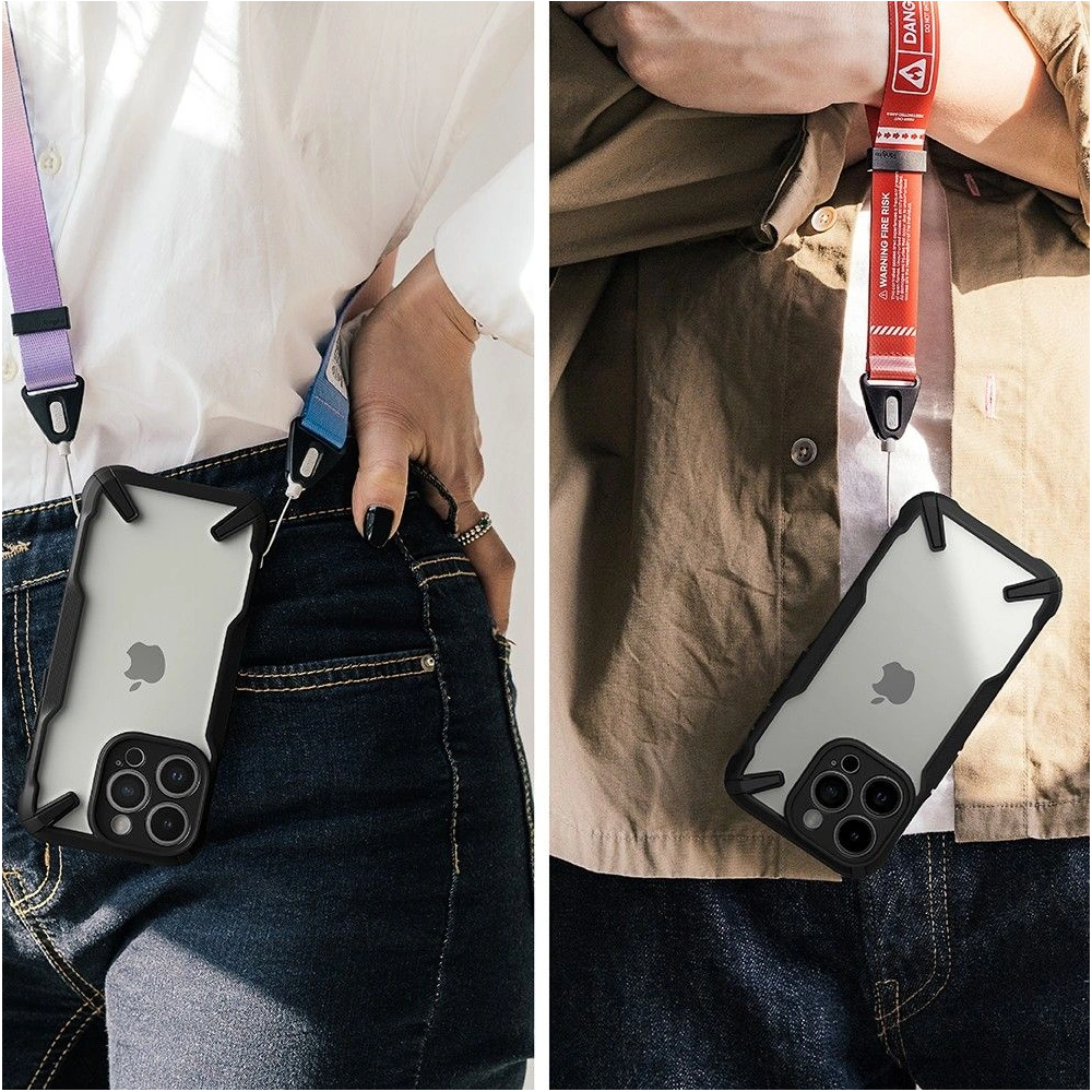 Hurtownia GSM - Etui Ringke Fusion-X Apple iPhone 15 Pro Max černé - RGK1837 - {ean13} - Hurt