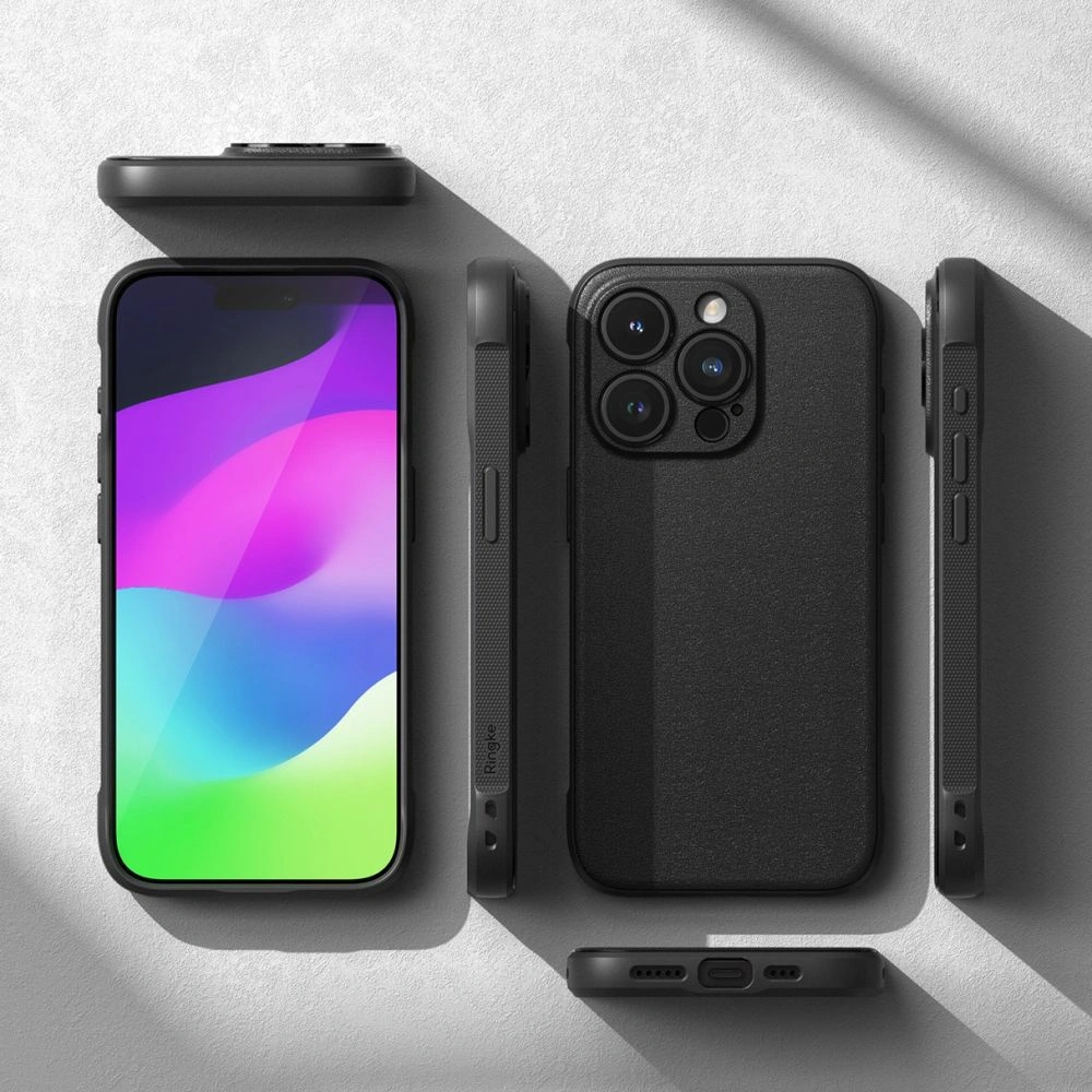 Hurtownia GSM - Etui Ringke Onyx Apple iPhone 15 Pro Max černé - RGK1840 - {ean13} - Hurt