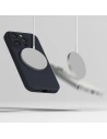 Hurtownia GSM - Etui Ringke Silicone Magnetic MagSafe Apple iPhone 15 Pro Max Tmavě modrý - RGK1841 - {ean13} - Hurt