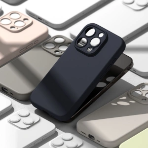 Hurtownia GSM - Etui Ringke Silicone Magnetic MagSafe Apple iPhone 15 Pro Max Tmavě modrý - RGK1841 - {ean13} - Hurt