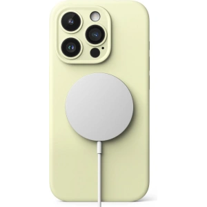Wholesale Ringke Silicone Magnetic MagSafe Apple iPhone 15 Pro Max Sunny Lime - RGK1842 - {ean13} - Hurt