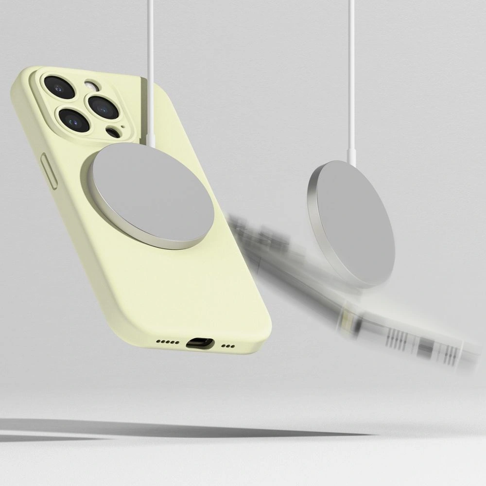 Hurtownia GSM - Case Ringke Silikon Magnetic MagSafe Apple iPhone 15 Pro Max Sunny Lime - RGK1842 - {ean13} - Hurt