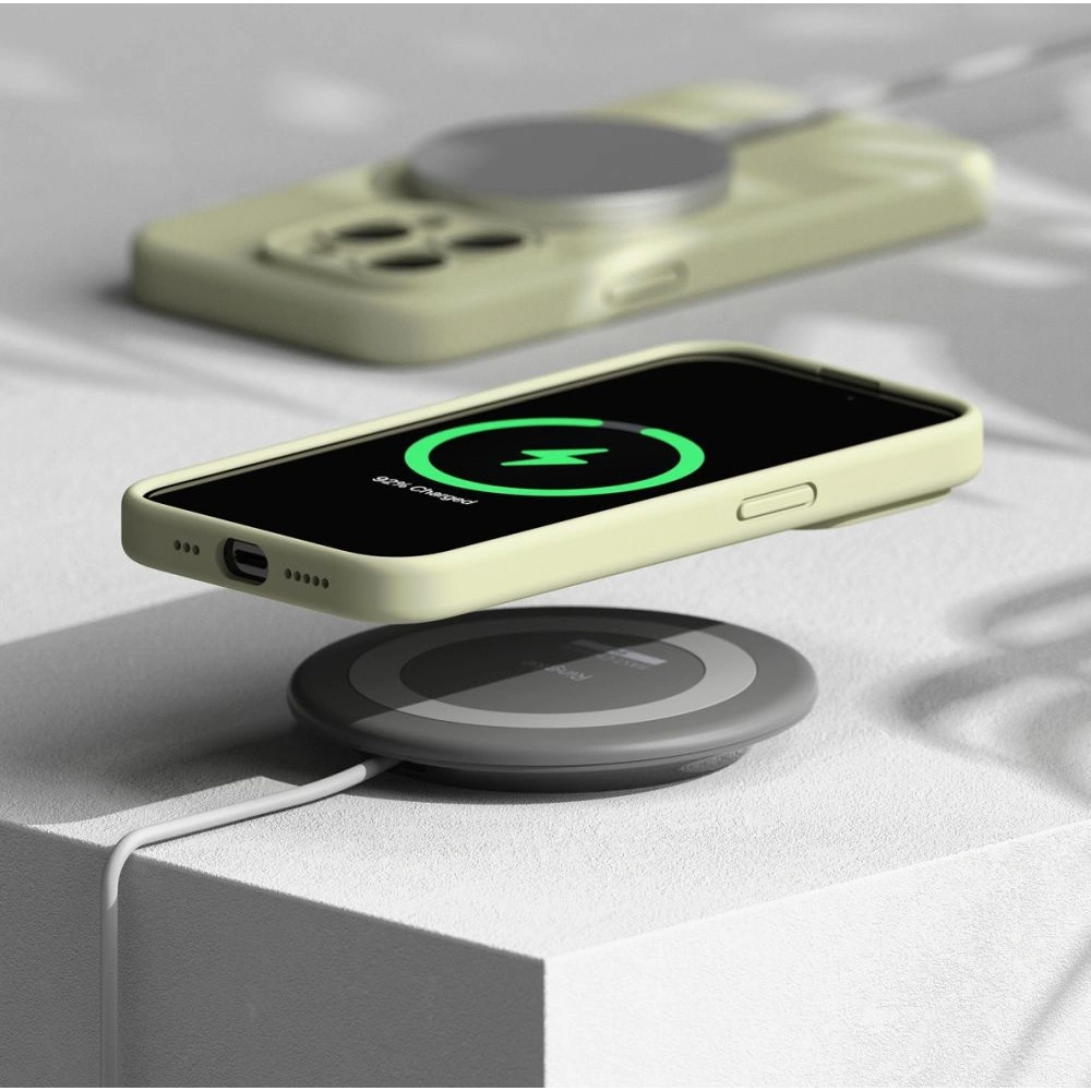 Hurtownia GSM - Case Ringke Silikon Magnetic MagSafe Apple iPhone 15 Pro Max Sunny Lime - RGK1842 - {ean13} - Hurt
